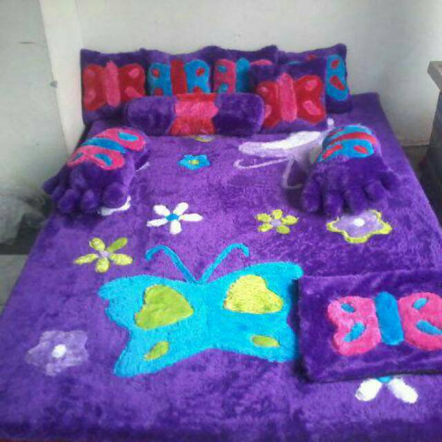 Karpet rasfur bulu karakter || karpet karakter
