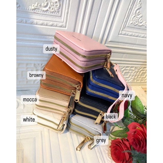 DOMPET KOIN / DOMPET IMPORT / DOMPET KECIL / DOMPET 2 RESLETING / DOMPET IMPORT / DOMPET KOREA