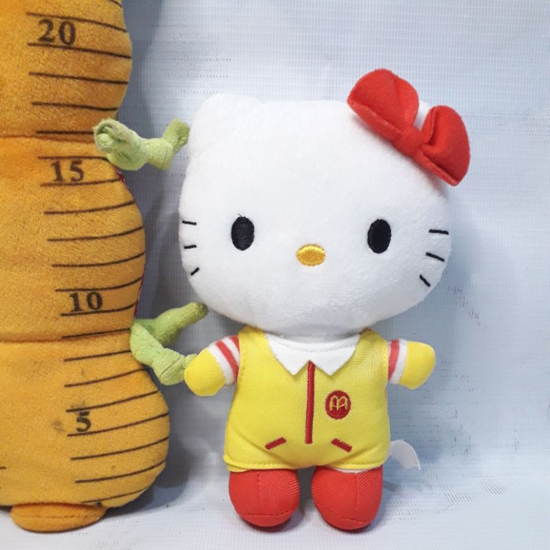 BONEKA RONALD MCDONALD HELLO KITTY ORI SANRIO X HAPPY MEALS TOYS MCD
