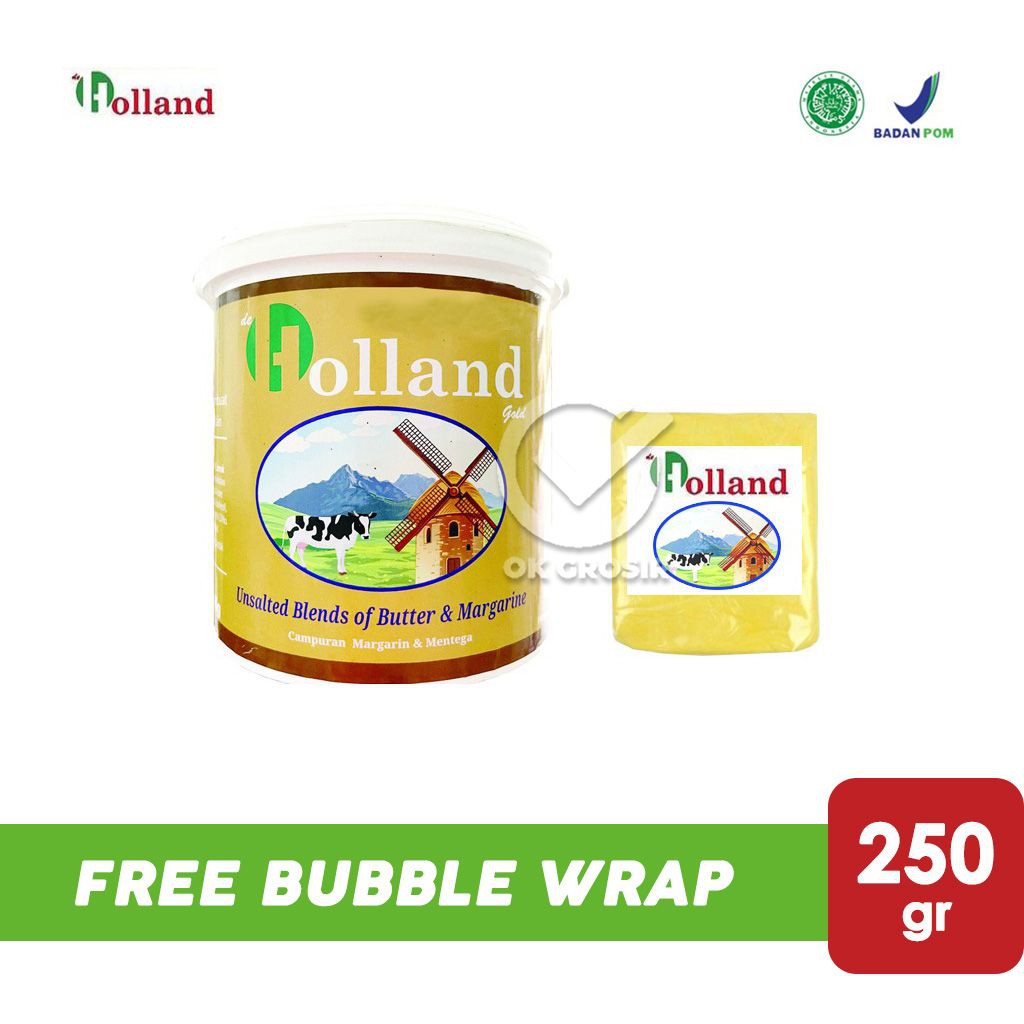 

De Holland / Deitolland Gold Butter Blends Unsalted (250 gr)