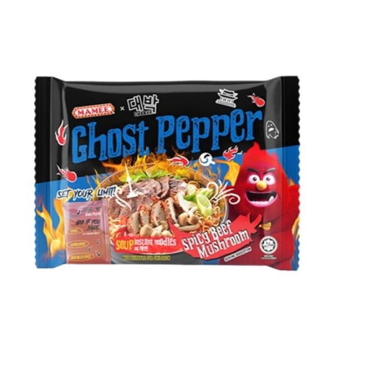 

Shopee 3.15✅ Mamee Ghost pepper fried noodle/Curry Lontong/spicy sandalwood 121 g #DISKON