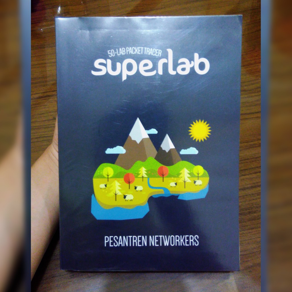 

Buku Superlab Packet Tracer (CISCO) + Sampul Plastik