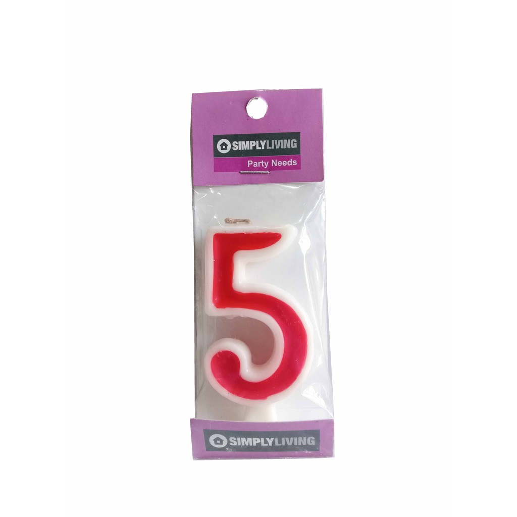 1 Buah Lilin Ulang Tahun Angka