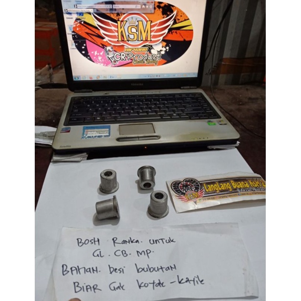 Bosh Rangka CB Boshing Rangka CB bos rangka cb 1set isi 2biji