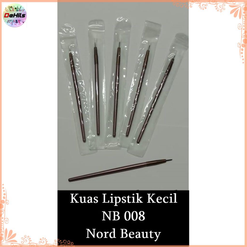(NB 008) Kuas Lipstik Kecil NB008 Nord Beauty Terlaris