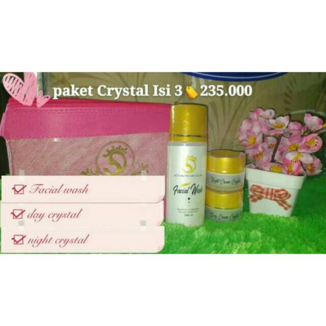 SS GLOW Series Crystal Isi 3 || Sun Skincare Glow