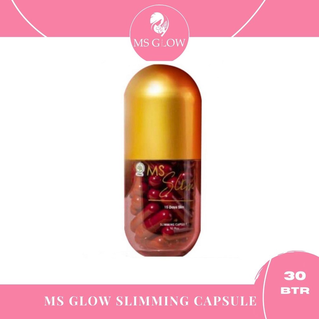 MS GLOW SLIMMING CAPSULE / MS GLOW ORIGINAL MW GLOW ORI MS GLOW OFFICIAL PERAWATAN WAJAH WANITA DIET