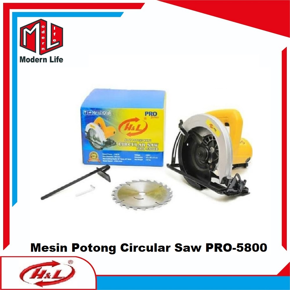 HL Mesin Potong Kayu / Circular Saw PRO 5800