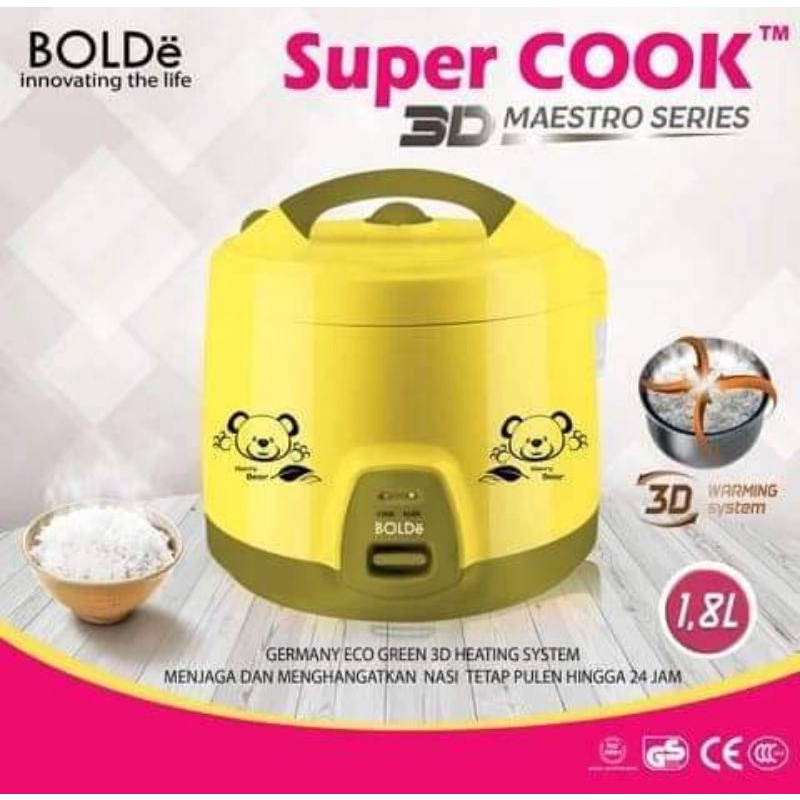 magic com 1,8 liter bolde