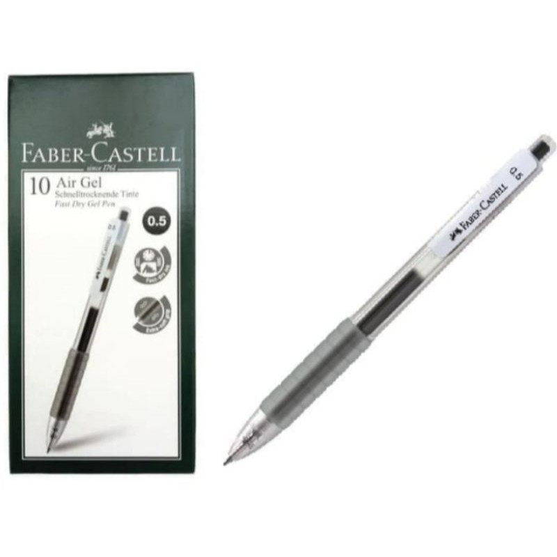 

Pulpen Air Gel Faber Castell 0.5 mm Black