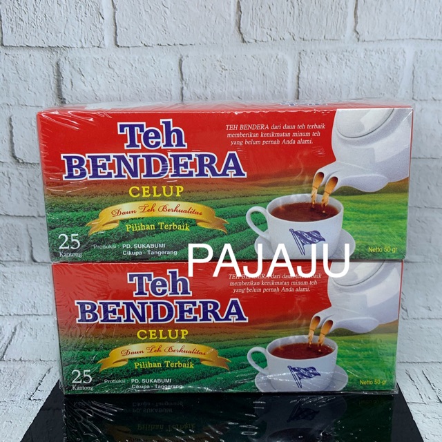 

Teh Bendera Celup kotak isi 25pcs PROMO Murah