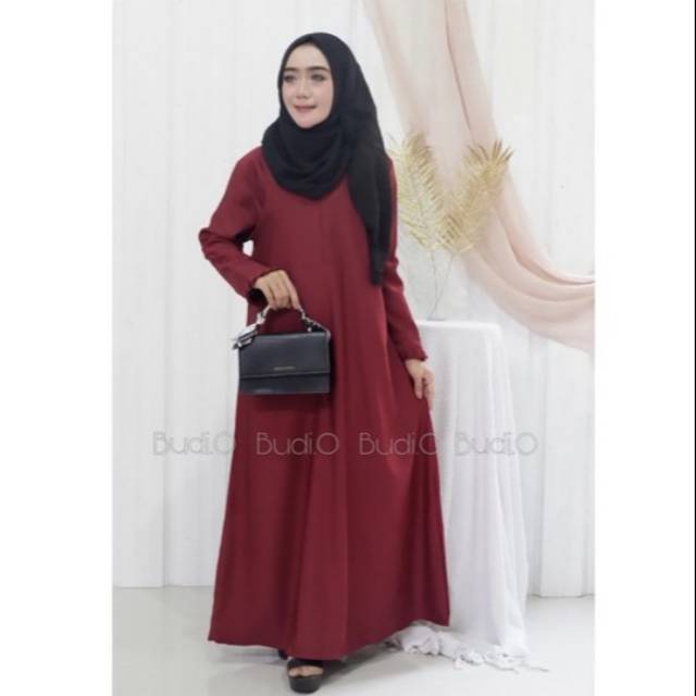 Gamis Balotelli Polos Murah,fashion wanita,syar'i,anggun,gamis,grosir,terkini