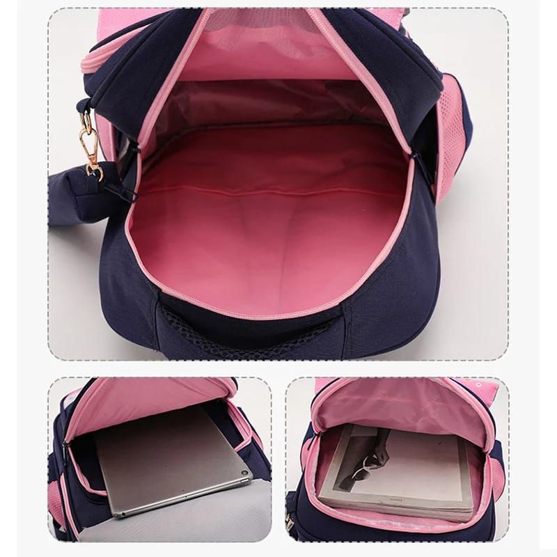 Gudang Tas Ransel MERMAID//Anak Perempuan 2in1/ Tas Mermait Fashion Sekolah Tas Traveling