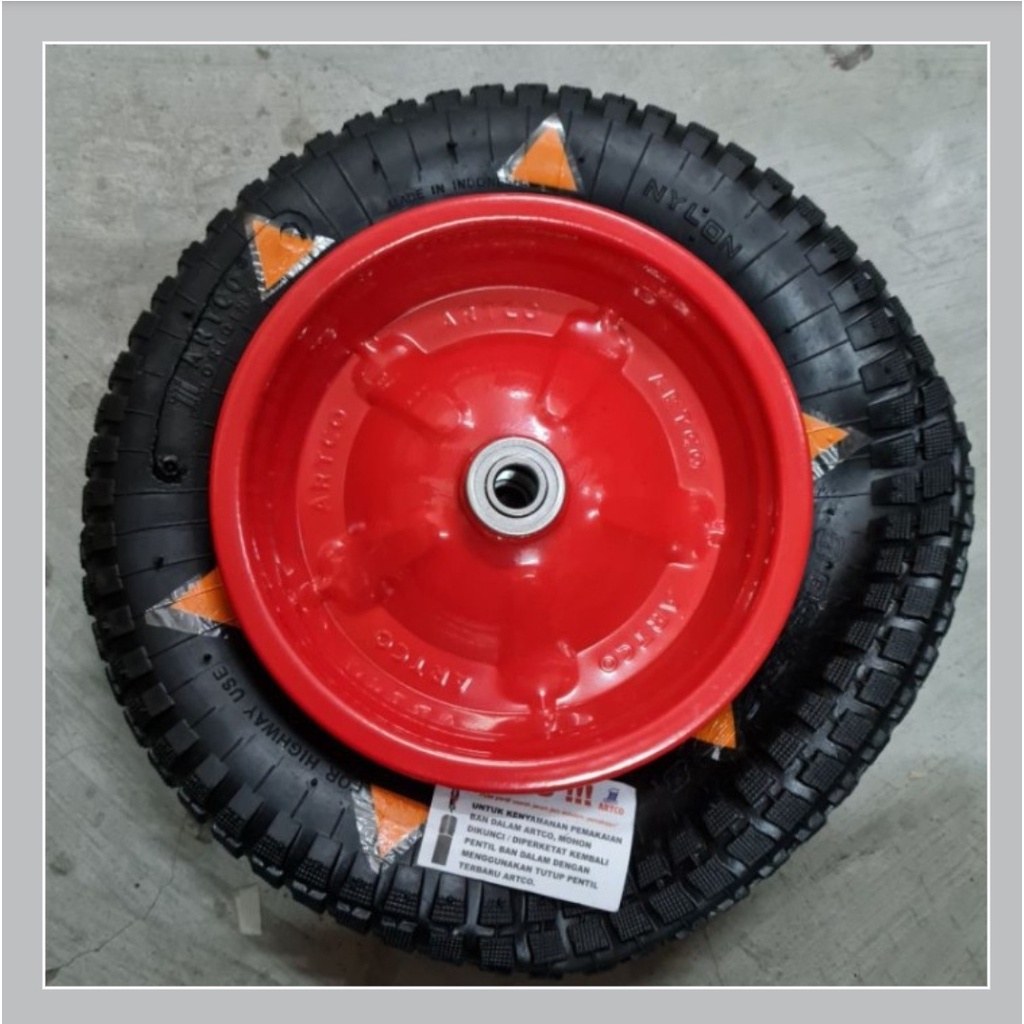 Ban Komplit Artco / Ban Complete Artco / Roda Gerobak Sorong Set Artco