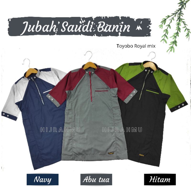Jubah Saudi Banin Toyobo Baju Gamis Muslim Anak laki laki