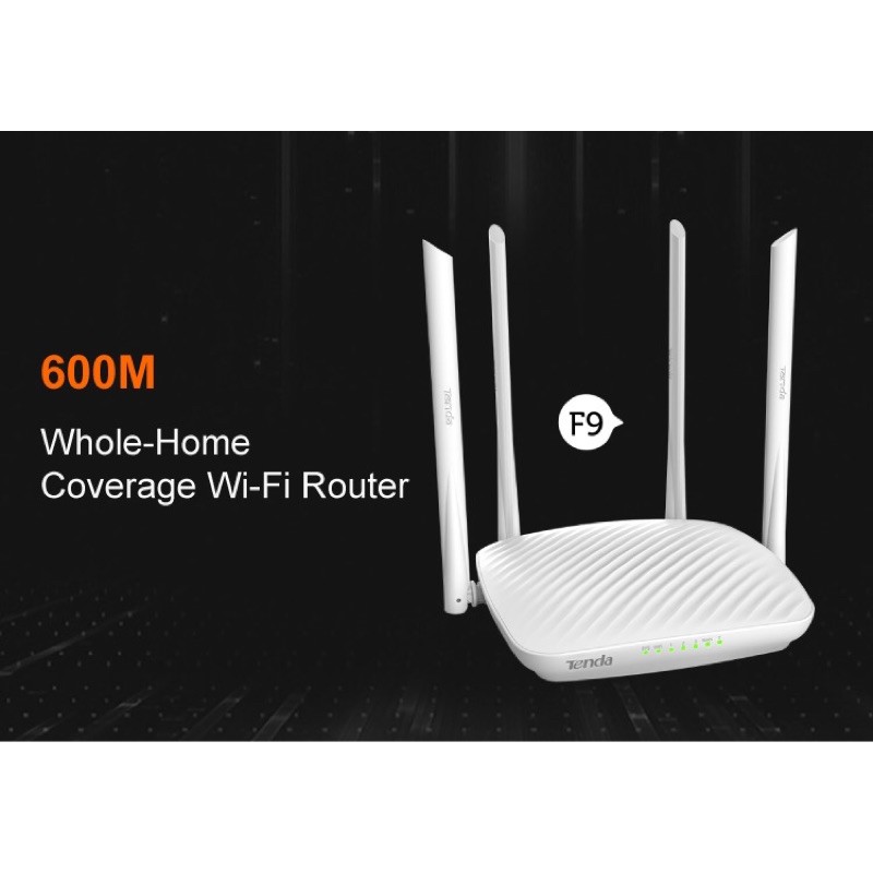 Tend F9 Network 600Mbps Wall Killer WiFi Wireless Router