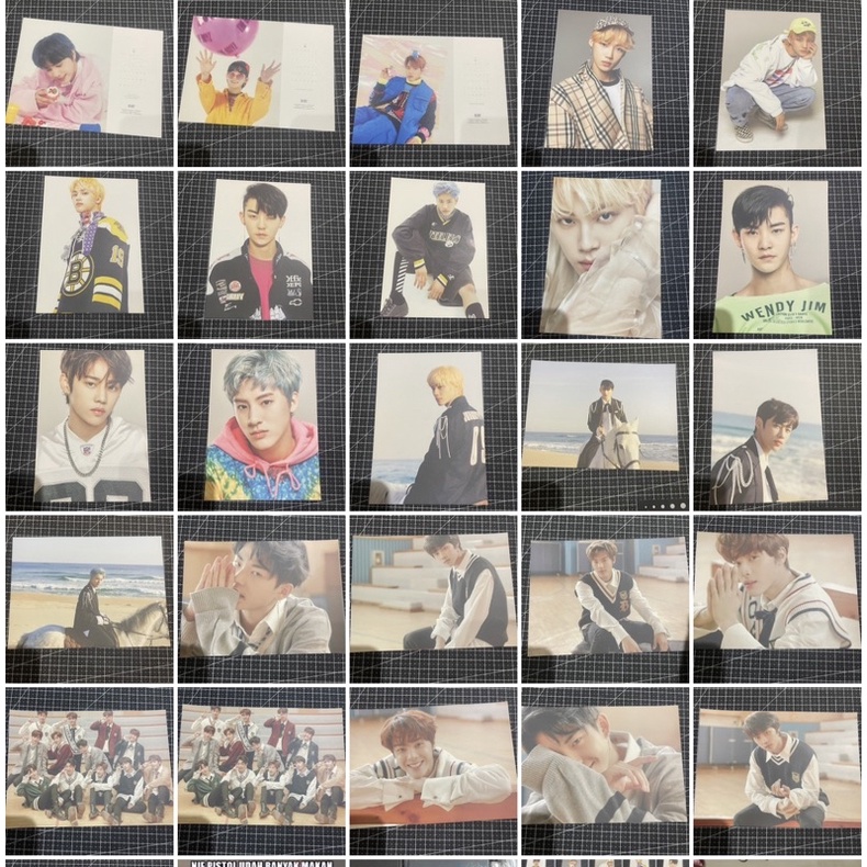 The Boyz postcard Hakyeon hwall sunwoo eric