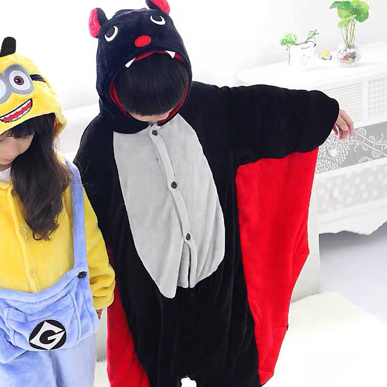 KOSTUM ONESIE KELELAWAR BAT BADTZ MARU PIYAMA ANAK BAJU IMPOR