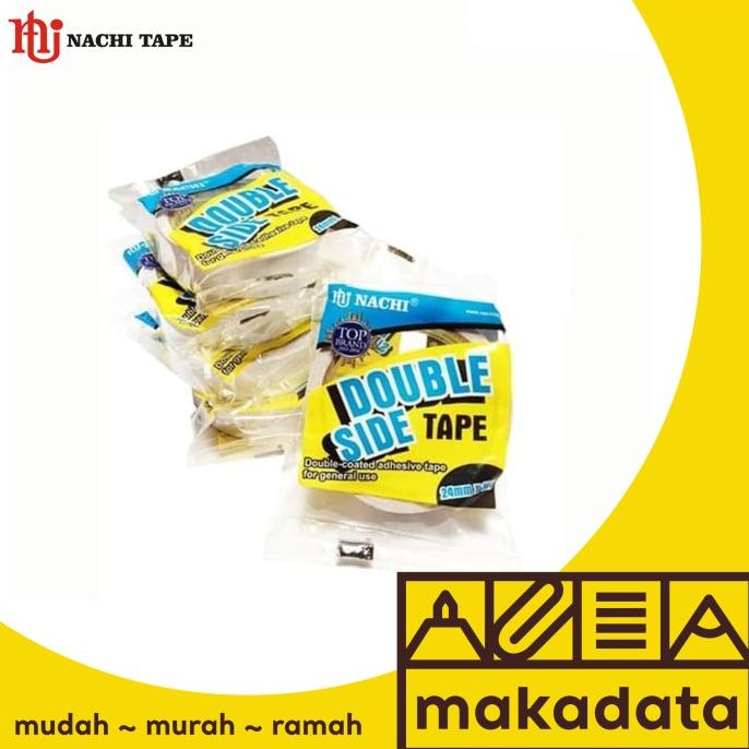 

yang dicari@@@@] ISOLASI DOUBLE TAPE NACHI 24MM MURAH