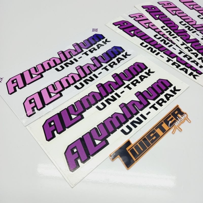 sticker unitrack arm ninja R/SS