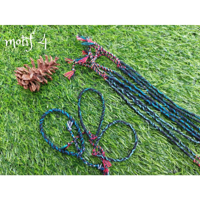 Gelang rajut etnik lombok - Gelang tenun Lombok - Gelang bulat lusut kampung sade - Gelang etnik sade - Gelang pelisit - Gelang Persahabatan -  Gelang Pendaki - Gelang Pria Wanita