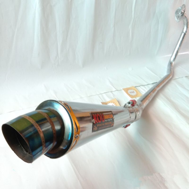 KNALPOT RACING KOU SATRIA FU 150/VIXION/SATRIA FU 150