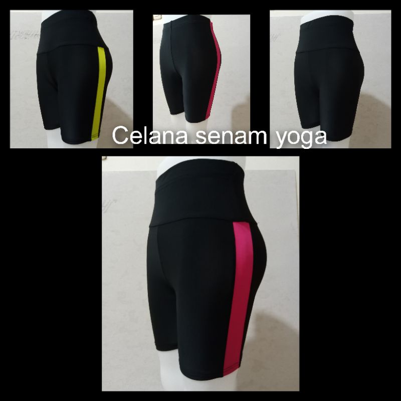 legging pendek senam yoga