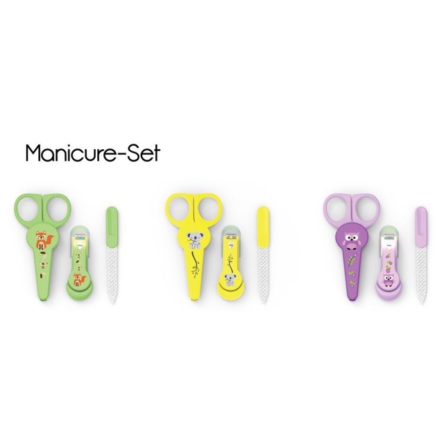 BabySafe Manicure Set / potongan kuku bayi / gunting kuku baby safe