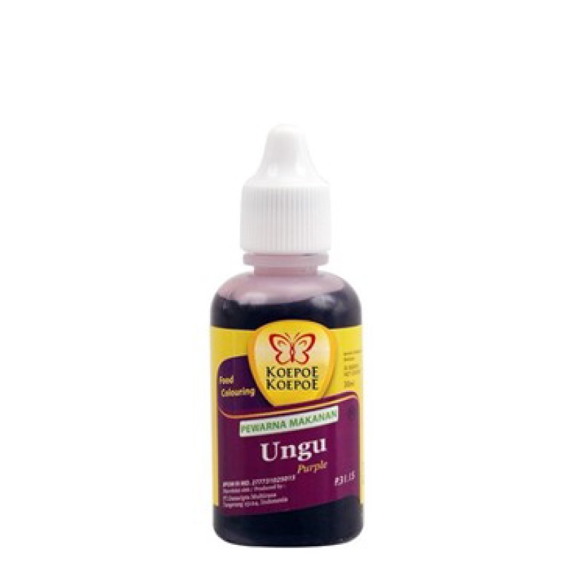 

Koepoe Koepoe Pewarna Makanan Ungu 30 mL
