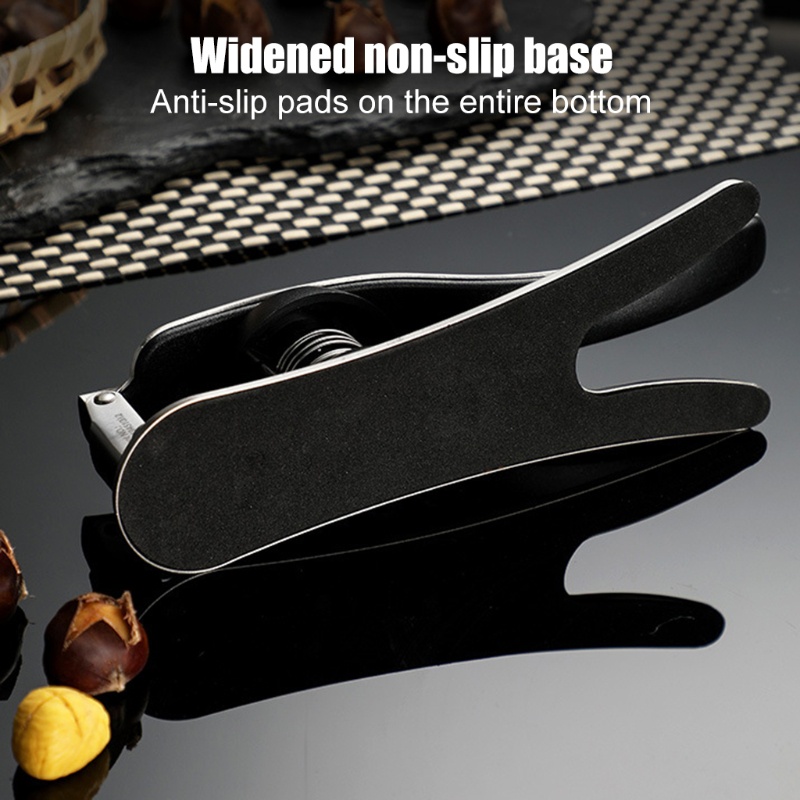 Alat Pembuka Kacang Kenari Chestnut Anti Karat Tahan Air Untuk Dapur