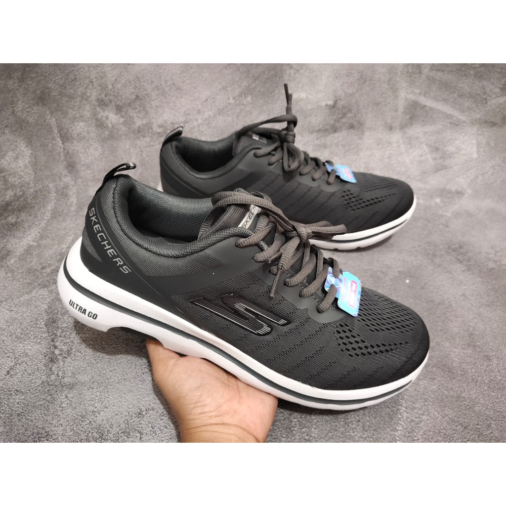 Skechers Go Walk 5 Tali Men / Sepatu Pria / Skechers Pria / Sneakers Pria / Sepatu Tali Pria