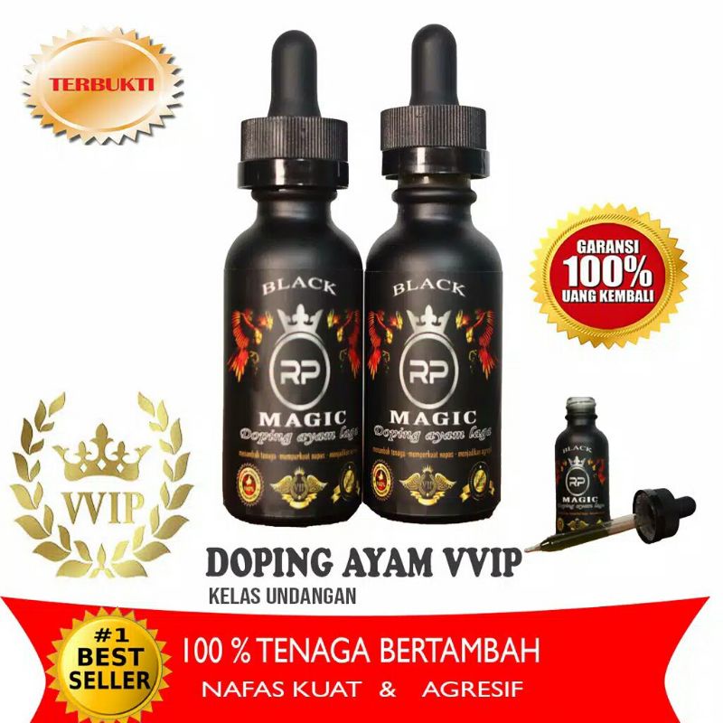 Doping Ayam Bangkok Aduan Atau Laga Black Magic RP VVIP ( Terbukti Khasiatnya )