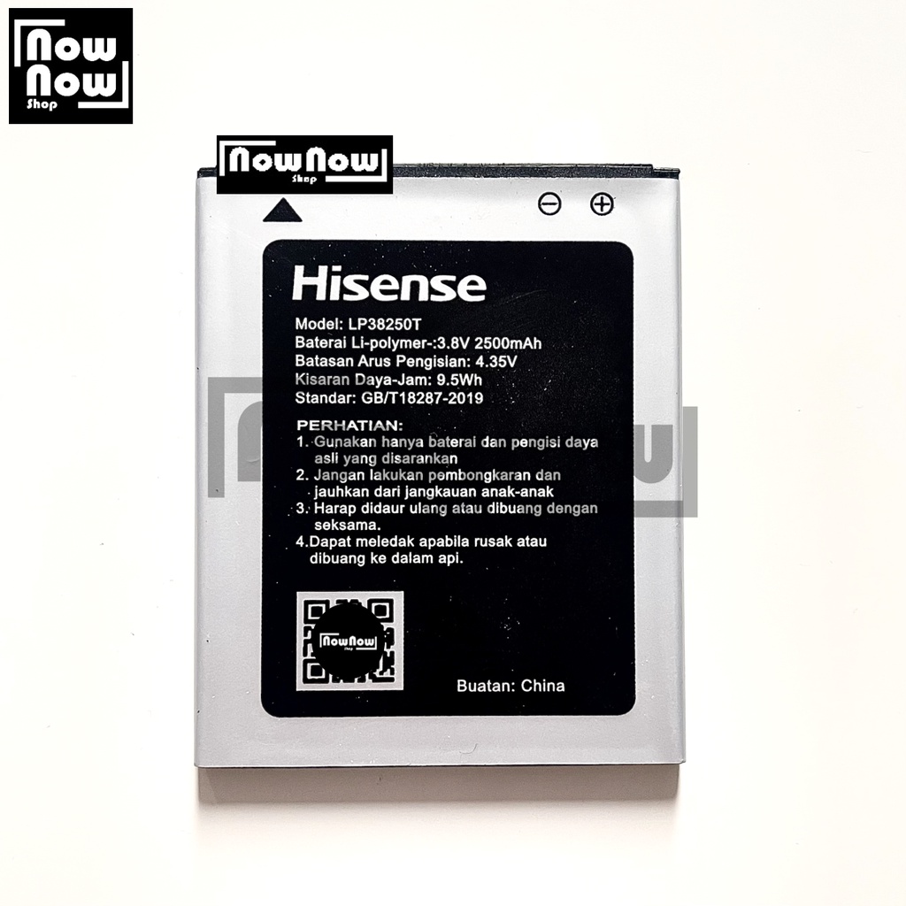 Baterai Andromax Pure Shot Plus + LP38250T HS-L695 HSL695 PureShot Hisense Smartfren Original Batre Batrai Battery Baterei HP