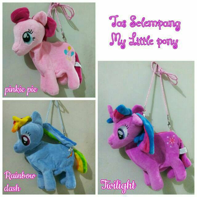 Tas Selempang Boneka My Little Pony Kuda Poni