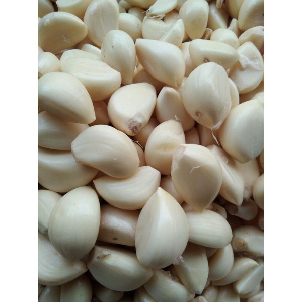 

bawang putih kupas 1 kg.