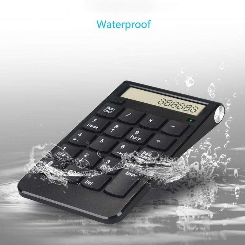 

Kalkulator Numeric Keypad Numpad Wireless Dongle 2.4GHz Waterproof Sueper Canggih Harga Murah