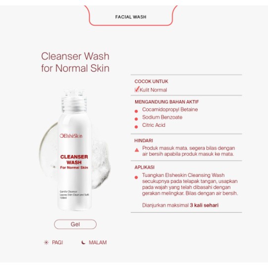 Elsheskin Cleanser Wash For Normal Skin