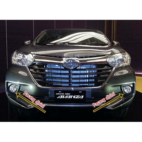 Ring Fog Lamp / Variasi Lampu Kabut Grand New Avanza / Great New Xenia