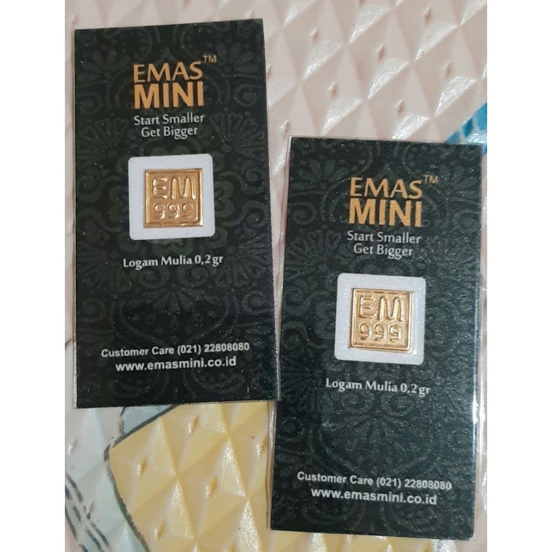 Emas Mini 0.2 gram