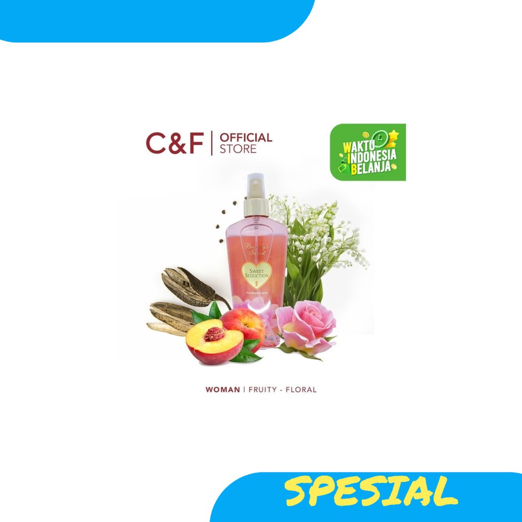NEW BODY MIST BEVERLY'S SECRET SWEET SEDUCTION 250 ML