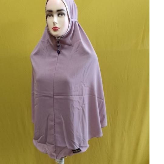 ◌ Bergo maryam renda jumbo ukuran XL/khimar maryam renda XL/jilbab maryam renda XL/khimar instan XL 