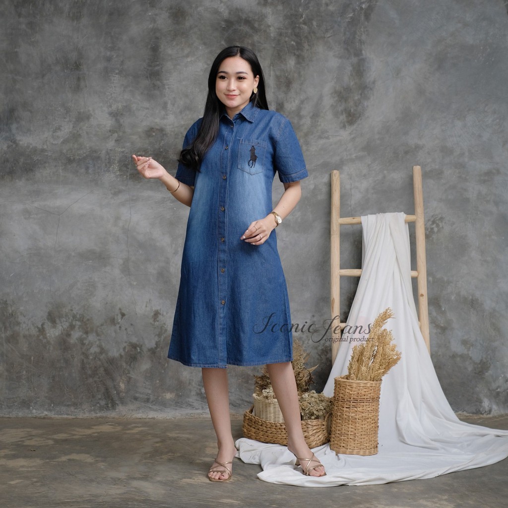 DENIM DRESS DARKBLUE SERIES