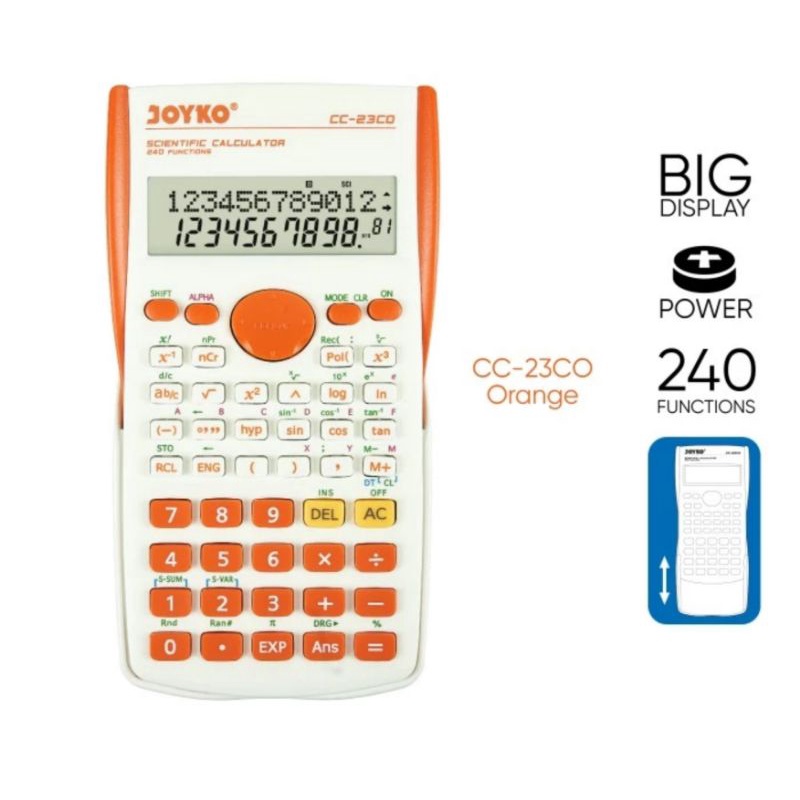 Kalkulator Ilmiah Calculator JOYKO Scientific CC 23