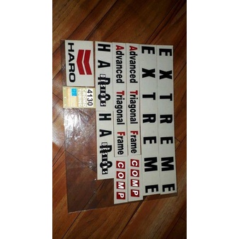 

Cutting Stiker Haro Extreme Pasti Ready