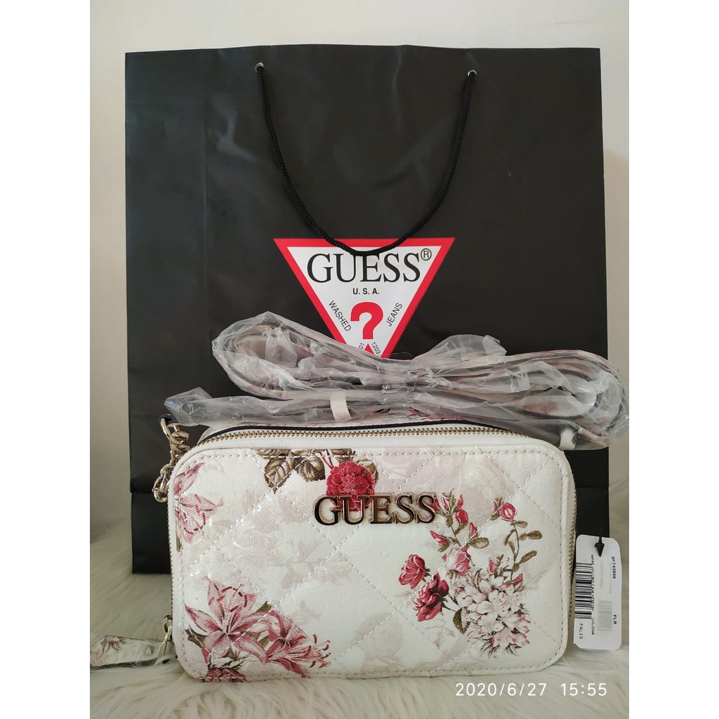 READY Tas GUESS Seri WILONA MINIS VIN CROSSBODY CAM