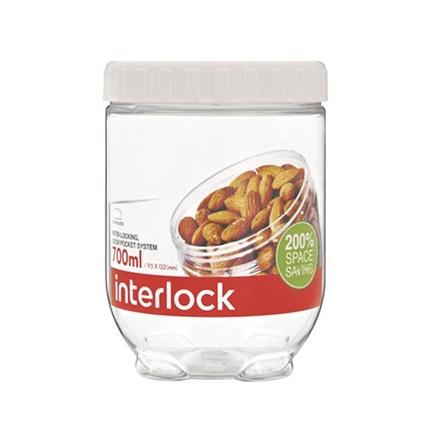 INL 304 INTERLOCK 700ML LOCK &amp; LOCK / TOPLES MAKANAN