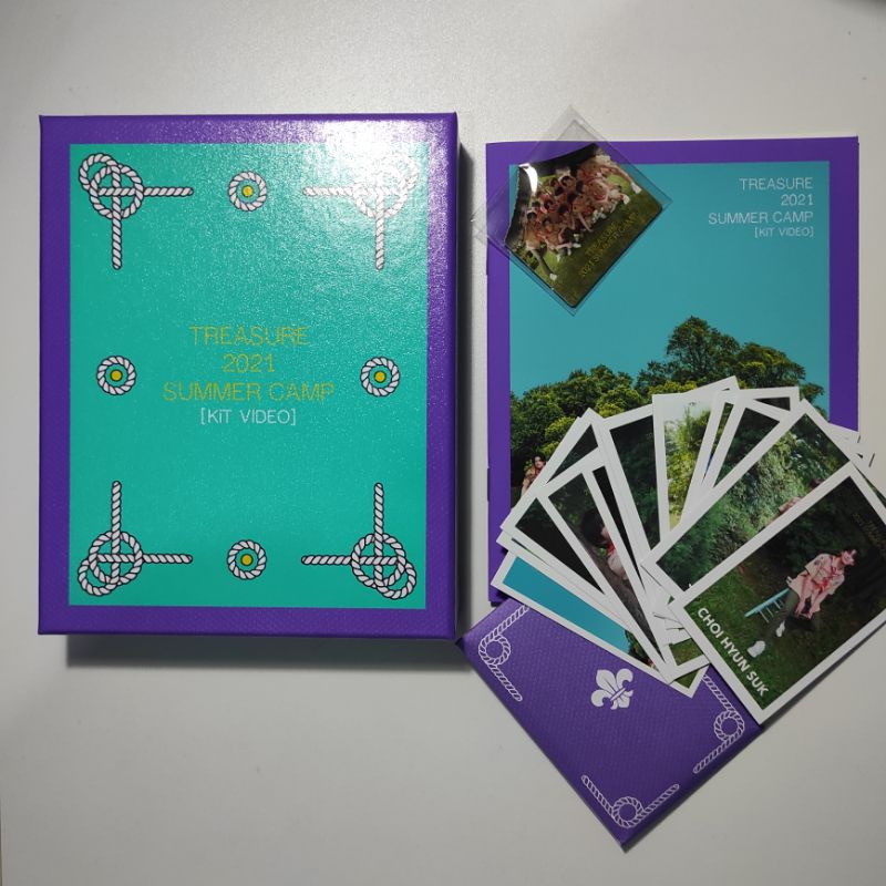 [READY STOCK] SHARING TREASURE SUMMER CAMP PACKAGE KIT 2021 PHOTOCARD PC HARUTO JUNKYU ASAHI HYUNSUK