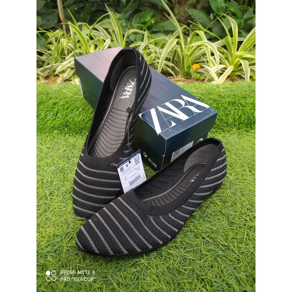 Sepatu Wanita Zara FlatShoes Sepatu Flat Cewek Sepatu Wanita Terbaru Sepatu Kerja Wanita Sepatu Flat Zara Fashionable Model Ballerina