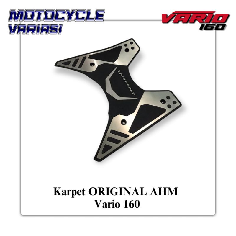 Karpet Vario 160 Original AHM Karpet Pijakan Kaki Vario 160 Original Honda