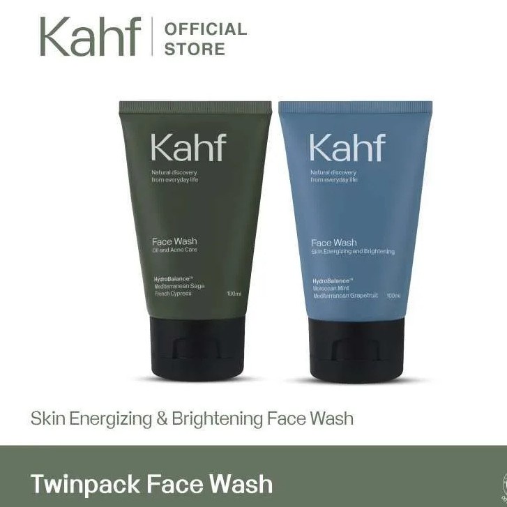 Kahf Face Wash 100ml / Sunscreen Kahf | Shopee Indonesia